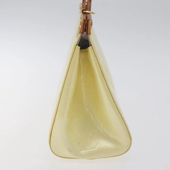 LOUIS VUITTON Monogram Vernis Roxbury Drive Hand Bag Perle M91374 LV Auth BA3610 - Picture 6 of 16